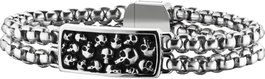 Police Joyería PJ25698BSS.01-L Pulsera de Acero Inoxidable Gris
