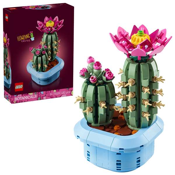 Lego Botanicals Juego de Construcción Cactus en Flor - Set de Bloques de Construcción para Adultos y Niños, Recomendado a Partir de 18 Meses Lego Botanicals Juego de Construcción Cactus en Flor - Set de Bloques de Construcción para Adultos y Niños, Recomendado a Partir de 18 Meses