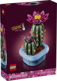 Lego Botanicals Juego de Construcción Cactus en Flor - Set de Bloques de Construcción para Adultos y Niños, Recomendado a Partir de 18 Meses