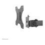 Neomounts FPMA-D550D4BLACK Soporte de Monitor Móvil para 4 Pantallas de 13" a 32" con Pinza o Atornillado, Negro