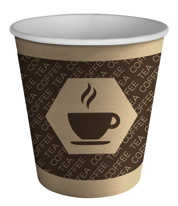 Algon Set 100 Vasos de Cartón para Café 250 cc (10 Unidades)