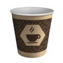 Algon Set de 100 Vasos de Cartón para Café 250cc