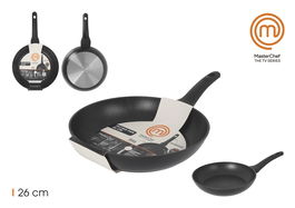 Masterchef Sartén 26 cm Aluminio Forjado 2.8 mm Antiadherente 3C (6 Unidades)