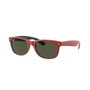 Ray Ban RB2132-646631 Gafas de sol Rojas con Cristal Verde