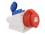 PAWBOL Conector de alimentación AC trifásico hembra 16A 400V 5 pines