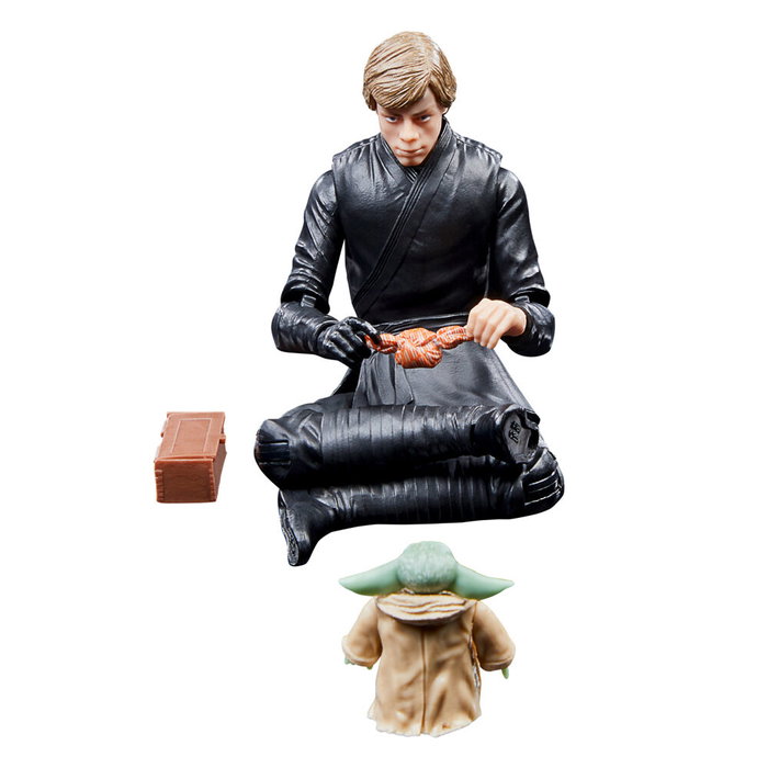 Hasbro Star Wars The Black Series Figura Luke Skywalker & Grogu El Libro de Boba Fett 15cm