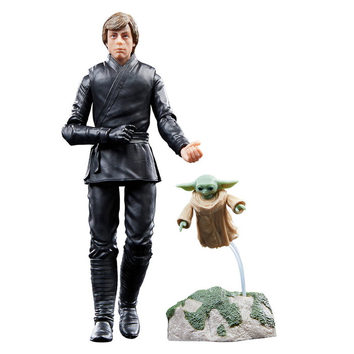 Hasbro Star Wars The Black Series Figura Luke Skywalker & Grogu El Libro de Boba Fett 15cm