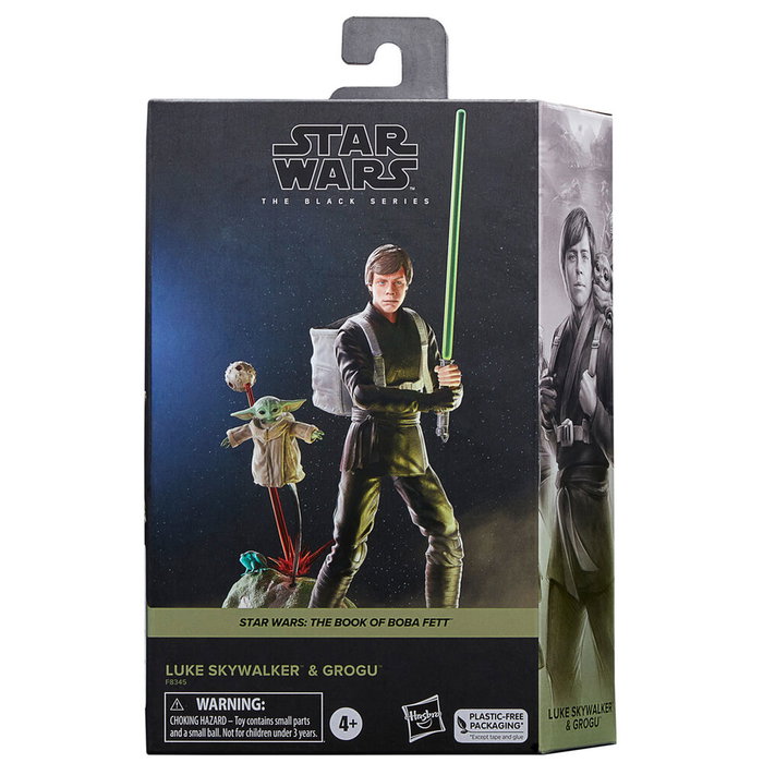 Hasbro Star Wars The Black Series Figura Luke Skywalker & Grogu El Libro de Boba Fett 15cm
