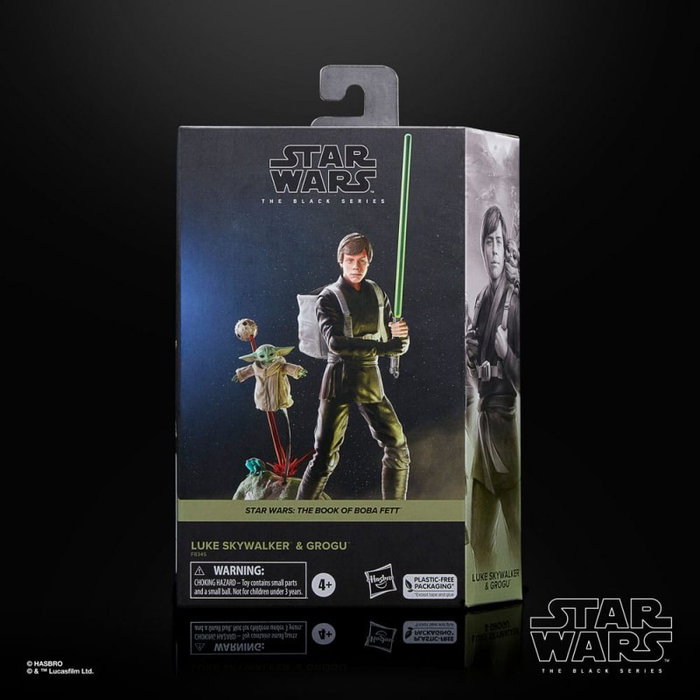 Hasbro Star Wars The Black Series Luke Skywalker & Grogu 15cm Hasbro Star Wars The Black Series Luke Skywalker & Grogu 15cm