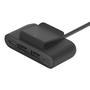Belkin Barra de Carga con 4 Conectores de Salida, 2 USB-C y 2 USB, Negro