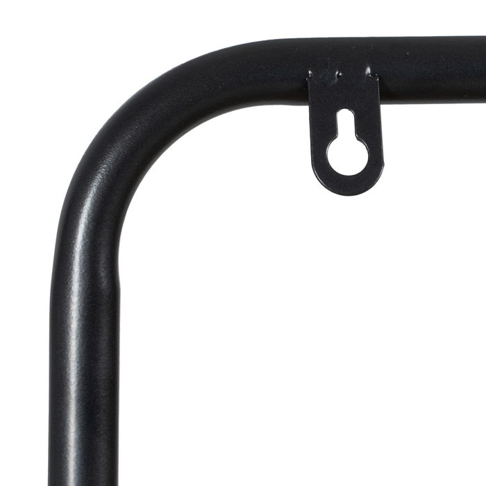 Estantería Pared Negro-Natural 120 X 18 X 30 cm Estantería Pared Negro-Natural 120 X 18 X 30 cm