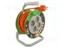 KEL Prolongador de alimentación H05VV-F 3G1mm2 10m naranja