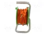 KEL Prolongador de alimentación H05VV-F 3G1mm2 10m naranja