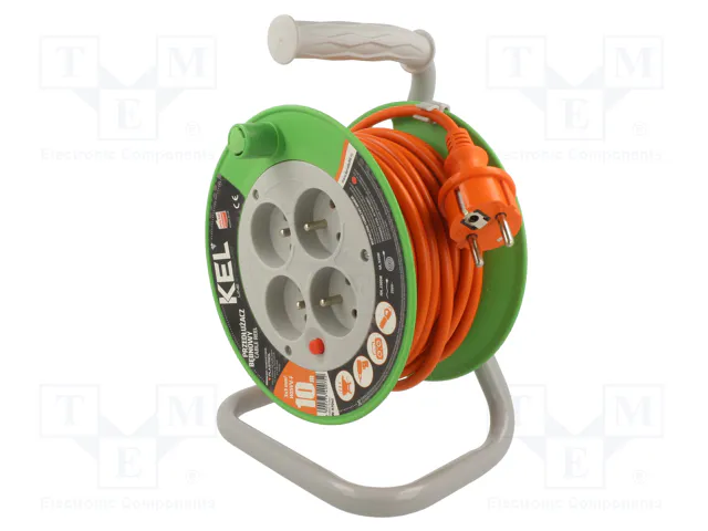 KEL Prolongador de alimentación H05VV-F 3G1mm2 10m naranja KEL Prolongador de alimentación H05VV-F 3G1mm2 10m naranja
