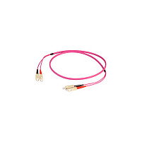 EFB Elektronik Cable de fibra óptica OM4 Duplex Flat-Twin SC-SC 35m Violeta