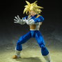 TAMASHII NATIONS Figura S.H. Figuarts Super Saiyan Trunks Infinite Latent Super Power Dragon Ball Z 14cm