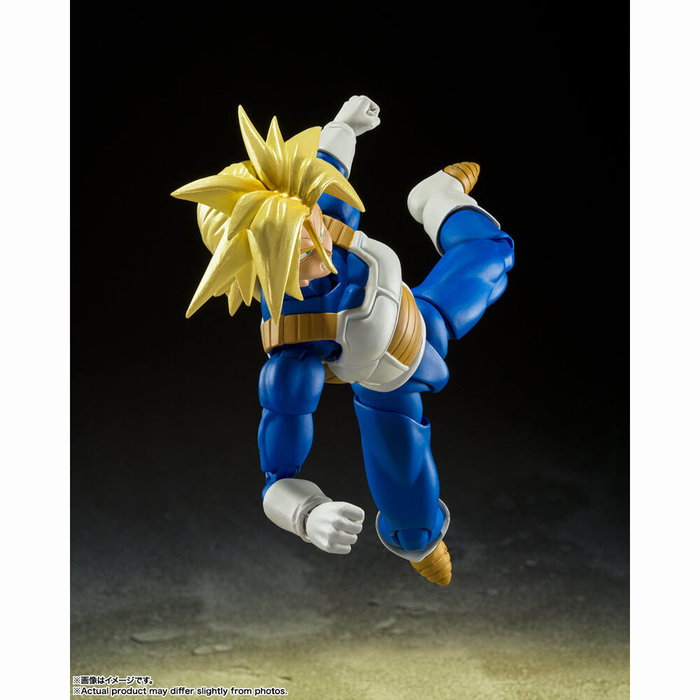 TAMASHII NATIONS Figura S.H. Figuarts Super Saiyan Trunks Infinite Latent Super Power Dragon Ball Z 14cm