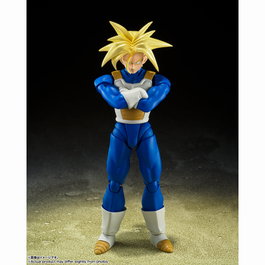 TAMASHII NATIONS Figura S.H. Figuarts Super Saiyan Trunks Infinite Latent Super Power Dragon Ball Z 14cm