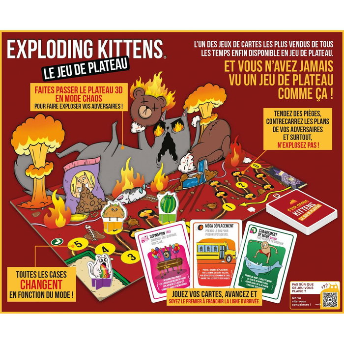 Asmodee Exploding Kittens: El juego de mesa