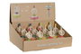 DKD Home Decor Juguete de Madera Peonza Surtido de 6 Unidades Multicolor