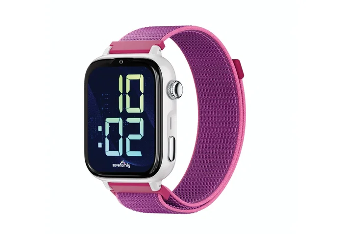 Savefamily SaveWatch Plus 2 Blanco con Correa Frambuesa Savefamily SaveWatch Plus 2 Blanco con Correa Frambuesa