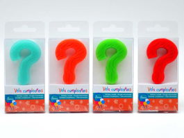 Arte Regal Vela Cumpleaños PVC Box Surtido Color 5.5 x 12.5 x 1.2 cm (Set de 72)