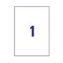 AVERY Zweckform Etiquetas LR3478-10 Blanco 210,0 x 297,0 mm