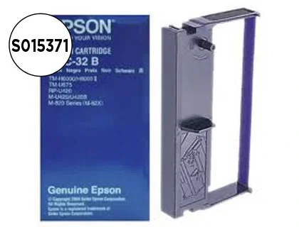 Epson Cinta de Nylon Negra C43S015371 para TM-H 6000 y ERC32B