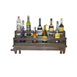 MASLEONE Bandeja de Licores Presidente en Madera para Mobiliario