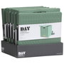 Dill Caja Plegable Tapa Asas Almacenamiento Verde 30x28x30 cm