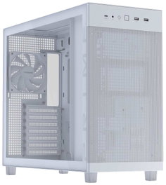 Asus PRIME AP303 TG White Caja PC Torre ATX, USB-C, Cristal Templado, Blanca