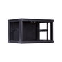 MicroConnect Armario mural de 19" 9HU Fondo 600mm Negro