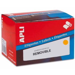 Etiquetas Adh.Manuales Rollo Apli Pvp Fluor Removibles C.Romos 12X18 Mm 3.360 Uds.(10085)