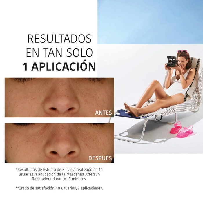 Iroha ALGAE nourishing long lasting tan Mascarilla Facial Aftersun