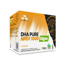 Mederi DHA Pure NPD1 1000 Algae - Omega-3 de Algas - 120 Perlas