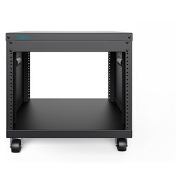 Digitus Rack de 19 pulgadas con ruedas, 8U, Negro