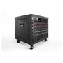 Digitus Rack de 19 pulgadas con ruedas, 8U, Negro
