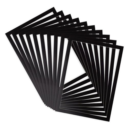 TARIFOLD Funda Porta Carteles Magneto Pro Solo A4 Vertical/Horizontal Negro Bolsa de 10 TARIFOLD Funda Porta Carteles Magneto Pro Solo A4 Vertical/Horizontal Negro Bolsa de 10