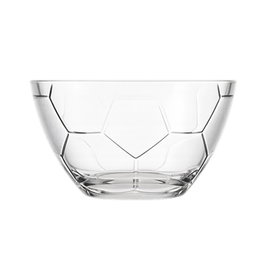 San Ignacio Bol de cristal con forma de balón de fútbol Ø14 cm