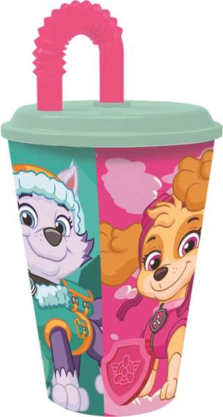 Easy Vaso Caña Paw Patrol Girl Superpowers 430 ml