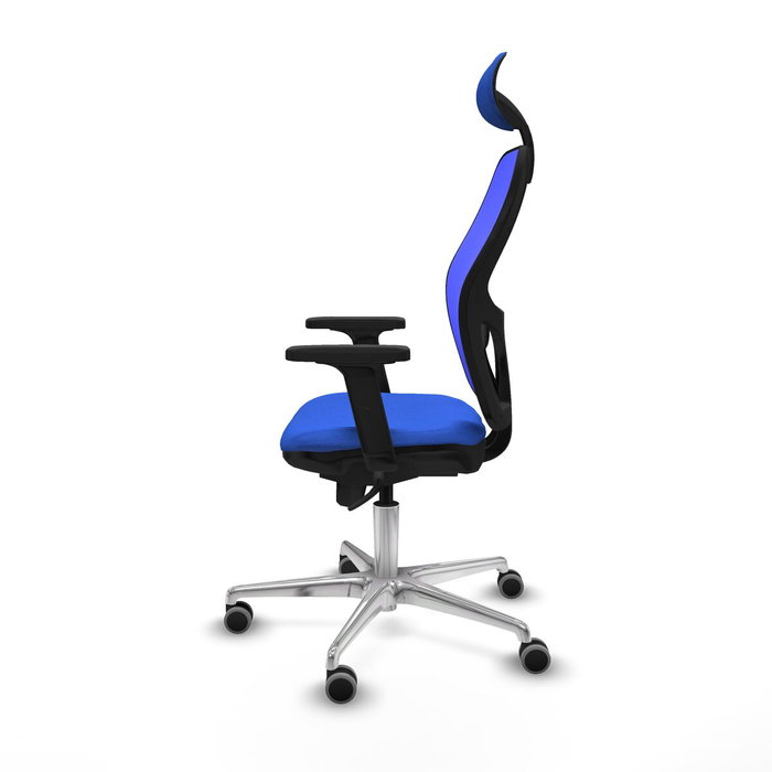 PIQUERAS Y CRESPO Silla de oficina Jorquera Azul con mecanismo Sincro PIQUERAS Y CRESPO Silla de oficina Jorquera Azul con mecanismo Sincro