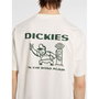 Camiseta de Manga Corta Hombre Dickies Burns Ss Blanco