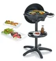 Severin Barbacoa eléctrica con patas PG8541, 2000 W, Ø 41 cm, Negro mate