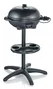 Severin Barbacoa eléctrica con patas PG8541, 2000 W, Ø 41 cm, Negro mate