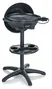 Severin Barbacoa eléctrica con patas PG8541, 2000 W, Ø 41 cm, Negro mate