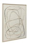 DKD Home Decor Cuadro Lienzo Abstracto Beige Pack de 2