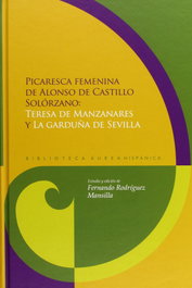 Picaresca femenina, Alonso de Castillo Solórzano - IBEROAMERICANA - VERVUERT