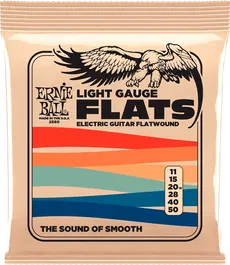 Ernieball Juego Cuerdas Guitarra Eléctrica Entorchado Plano Light Slinky 11-50