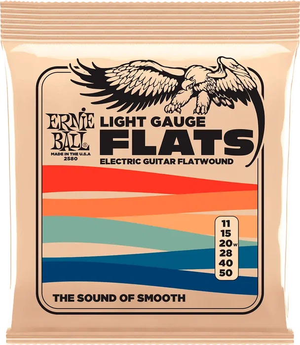 Ernieball Juego Cuerdas Guitarra Eléctrica Entorchado Plano Light Slinky 11-50