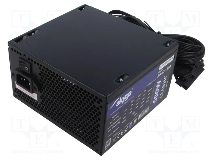 AKYGA AK-C1-500 Fuente de alimentación ATX 500W AKYGA AK-C1-500 Fuente de alimentación ATX 500W